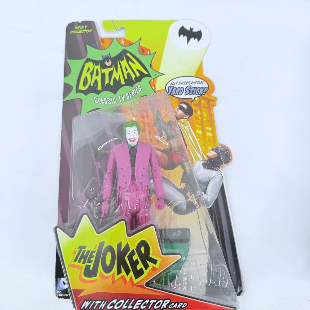 Mattel Batman Classic TV Series The Joker Action Figure Y9637 New 1966 Style